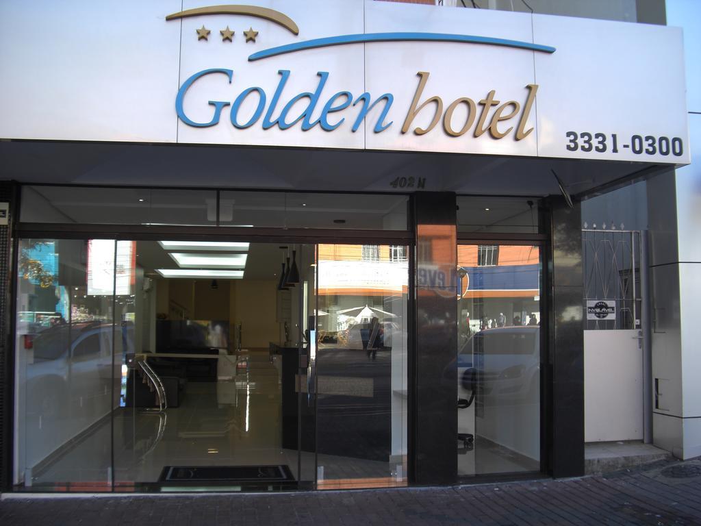 Golden Hotel - O Mais Central - Pet Friendly Chapecó Kültér fotó